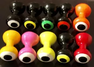OCCHI DI PIOMBO DOPPIA PUPILLA di HARELINE. SCEGLI TAGLIA/COLORE. FLY TIING STREAMERS. - Foto 1 di 24