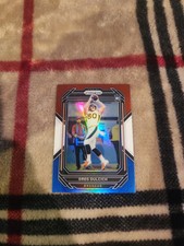 2022 prizm red White Blue Rookie Card Broncos Greg Dulcich #360