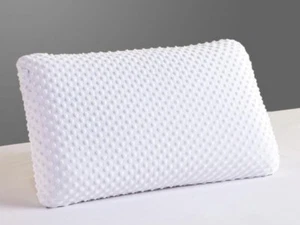 LATEX 100% BREATHABLE NATURAL PILLOW WITH REMOVABLE COVER | 70 x 40 x 14 cm - Picture 1 of 6