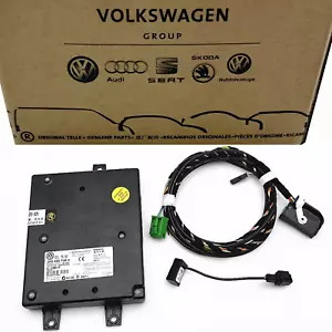 Original VW Mit Kabelstecker Mikrofon Bluetooth Modul RCD510 Für Golf 5 6 Passat - Picture 1 of 14