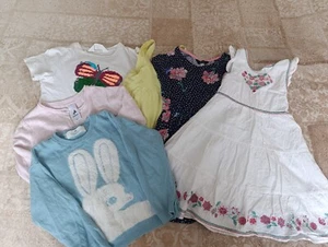 Bekleidungspaket für Mädchen, 6 Teile, Gr. 98-104, H&M, Joules, Pusblu, Palomino - Bild 1 von 24