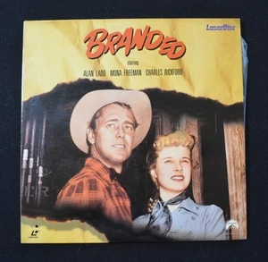 Branded (1951) LASERDISC   VG   Alan Ladd - Picture 1 of 2