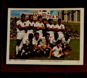 1969 Monty Gum #56 Boca Junior Santos Soccer Team Card With Pele - Picture 1 of 2