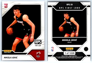 Nikola Jovic 2022 Panini Instant, #RPS-24, primer vistazo, novato - Imagen 1 de 1
