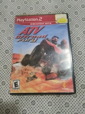 ATV Offroad Fury Greatest Hits PS2 Sony PlayStation 2 2001 Complete + Untested - Image 1 of 4