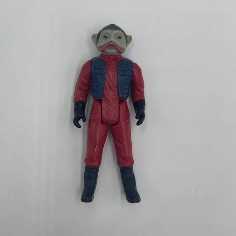 Star Wars action figure toy vintage Kenner 1983 Nien Numb falcon pilot lando vtg Cover