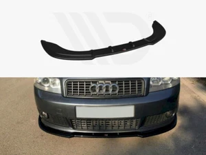 Front Diffuser Diffusor V2 Maxton Design Gloss Black For Audi A4 B6 S-Line - Picture 1 of 4