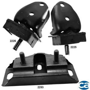 Engine Motor Mounts & Transmission Mount 3Pcs Set for Ford Falcon 64-65 L6 3.3L - Picture 1 of 4