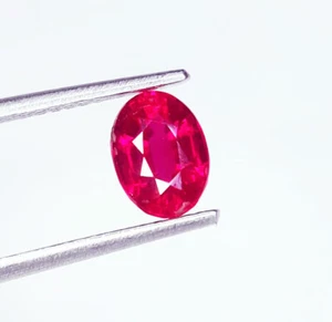 1.42 Ct Natural Pink Sapphire Untreated Certified Loose Gemstone Transparent Gem - Picture 1 of 12