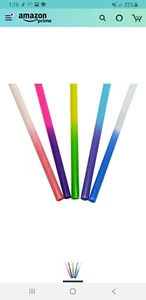 Color changing straws, 5 peice, Tumbler Straw, Reusable Straw, Color Changing, - Picture 1 of 1