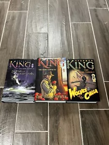 Stephen King - The Dark Tower V, VI, VII - HC/DJ First Trade Editions 1st Print - Foto 1 di 14