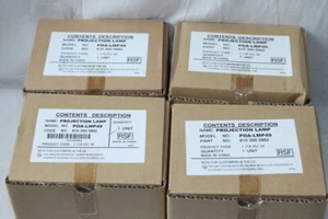 *4xSanyo POA-LMP49(610 300 0862)*Beamer Lampe PLC-XF45/Eiki LC-XT3/Christie - Picture 1 of 5