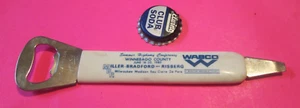 VTG WABCO 1980 WINNEBAGO COUNTY BOTTLE OPENER MILLEKR BRADFORD RISBERG MILWAUKEE - Picture 1 of 1