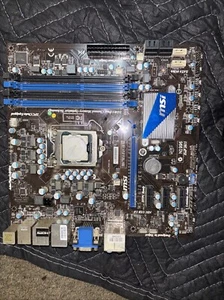Placa madre MSI H67MA-E45 (B3) LGA 1155 Intel H67 DDR3 mATX - Imagen 1 de 4
