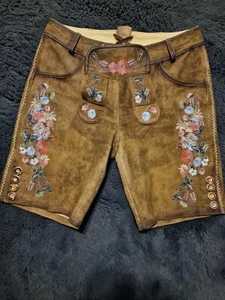 Krüger Madl Lederhose, Gr. 36 - Bild 1 von 4