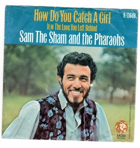 45RPM, SAM THE SHAM & PHARAOHS " HOW DO YOU CATCH A GIRL " VG++ " VG SLEEVE - Bild 1 von 4