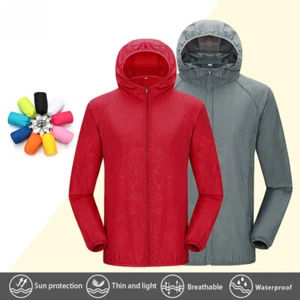 Mujeres Hombres Camping Correr Protector Solar Cortavientos Secado Rápido Exterior Nuevo - Imagen 1 de 17