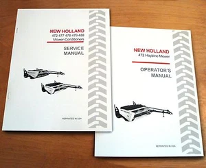 New Holland 472 Haybine Mower Conditioner Operator's and Service/Repair Manual - Picture 1 of 12