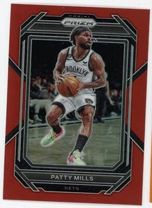 2022-23 Panini Prizm Patty Mills Red Prizm #18 #/299 Nets - Bild 1 von 1