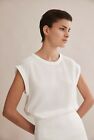 NWT $139 Designer COUNTRY ROAD Silk Visc TOP Ivory French Cobalt 6 8 10 12 14 16