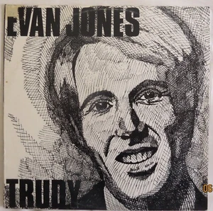 Evan Jones - Trudy - 1973 Raven LP - Picture 1 of 4