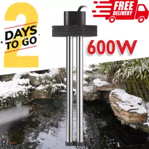 HITOP Outdoor Pond Heater - 300W 600W Aquarium 600W, metallic color - Picture 1 of 9
