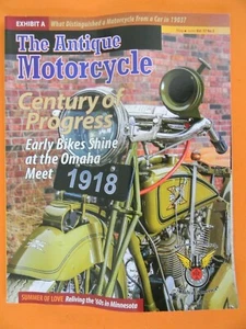 Antikes Motorrad AMCA Magazin 2017 Mai Juni Vol57 Nr. 2 1903 Dickinson Morette - Bild 1 von 2