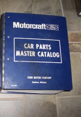 Lincoln Continental Mark VI 1985 coche urbano catálogo de piezas de fábrica manual Illustrat Foto 1 de 2