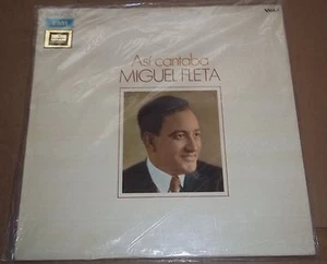 Asi cantaba MIGUEL FLETA - EMI/Odeon 1J 060-01.144 M SEALED - Picture 1 of 2