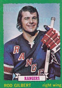 1973-74 O-pee-chee Light Backs #156 Rod Gilbert