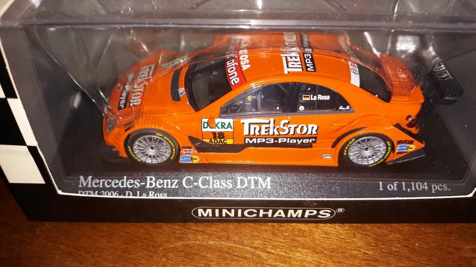 Minichamps 1/43 Mercedes C-Class #18 DTM 2006 D. La Rosa - Immagine 1 di 1