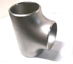 4" Schedule 40 Butt Weld Tee 304/L Stainless Steel Pipe Fitting SB031301304 - Picture 1 of 4