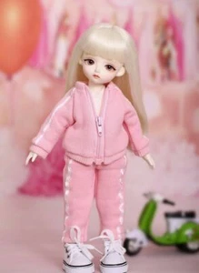 1/6 BJD Doll LCC Chloe Normal Color F-Free Face Make UP+Eyes+Clothes+wig+Shoes - Picture 1 of 10