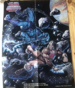 Vintage SELTEN 1988 He Man Poster Masters of the Universe Mattel Original - Bild 1 von 5