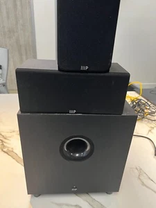 Monoprice Premium Home Theater subwoofer modello: MPRSG - nero #U6201 - Foto 1 di 5
