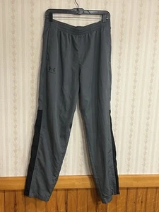 Under Armour Vital Woven Hose Herren Gr. L grau lockerer Reißverschluss Knöchel - Bild 1 von 8