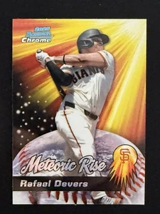 RAFAEL DEVERS 2025 Bowman Chrome Meteoric Rise #MR-13 - Picture 1 of 2