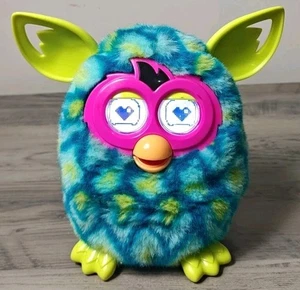 Furby Boom Blue/Green Spotted - Tested & Working - 2012 - Very Good Condition - Picture 1 of 7