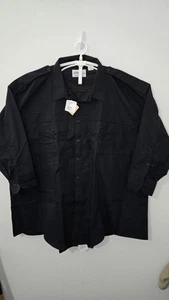 NWT Flying Cross FX Mens 5XL XXXXXL Class B Police Security Blue Duty Shirt - Picture 1 of 12
