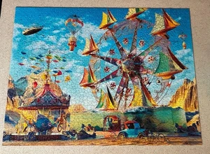 CARNIVAL OF DREAMS (Ravensburger) -- 1500 Piece Jigsaw Puzzle -- Complete - Picture 1 of 3
