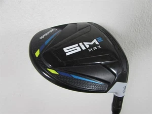 TaylorMade Golf SIM2 MAX 15* 3 Wood Regular Flex (R) VENTUS Blue FW 5-R Shaft - Picture 1 of 5