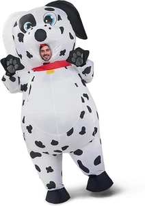 Adult Halloween Costume, Full Body Blow-up Suit, Inflatable Puppy Outfit - Picture 1 of 6