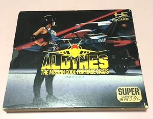 PC Engine Aldynes HuCard Super GRAFX Hudson NEC Importación - Imagen 1 de 8