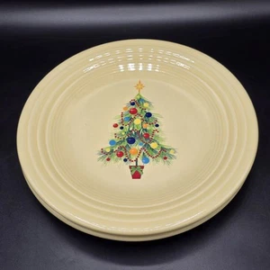 Set Of 2 Fiesta Tableware Company Fiesta Christmas Tree Luncheon Plate 8173844 - Picture 1 of 5