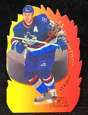 2012-13 Fleer Retro 1996-97 Flair Showcase Hot Shots Design Trevor Linden #23 Foto 1 de 2
