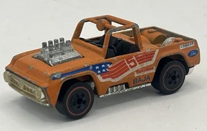 Vintage Hot Wheels Redline 1973 Orange Baja Bruiser Flying Colors Free Shipping! - Picture 1 of 9