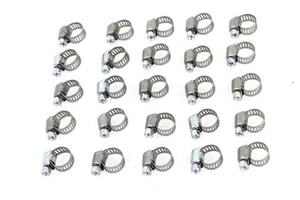 Stainless Steel Worm Clamp with Phillips Screw fits Harley Davidson - Picture 1 of 2