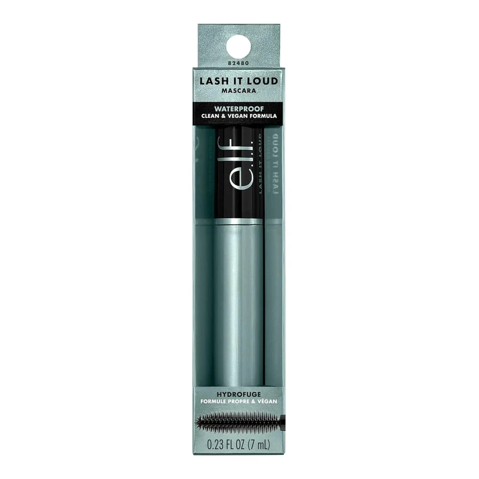 ELF 4-PACK Lash It Loud Mascara Waterproof 82480 BLACK New - Image 1 of 1