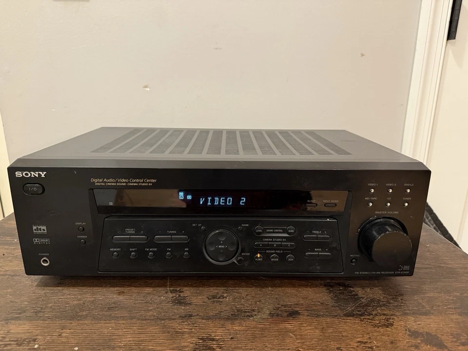 Sony STR-K740P 5.1 Channel HiFi Stereo AM/FM Tuner No Remote - Image 1 of 4