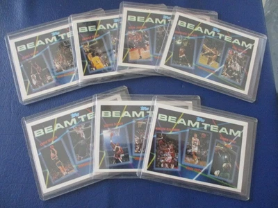 (7) 1993 Topps Beam Team Set de 7-Michael Jordan Shaq Rookie RC Barkley Salón de la fama Foto 1 de 4